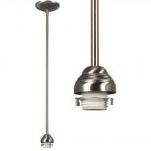 Galaxy Lighting 811850BN-H - Mini Pendant Holder w/ 6&#34;,12&#34;,18&#34; Extension Rods -  Brushed Nickel