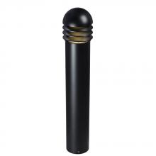 Galaxy Lighting L323393BK - 5&#34; LED Bollard Dome Top Black 18W 3000K