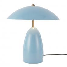 Alora Lighting TL437012CER - Poppy 12-in Cerulean LED Table Lamp