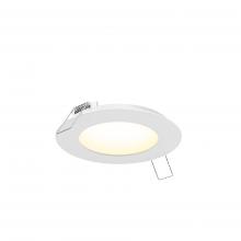 Dals 5006-FR-CC-V-WH - 6&#34; recessed panel, 5CCT, 2hrs Fire rated - universal 120V-347V, 0-10V dimming