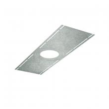 Dals RFP-23 - Universal Flat rough-in plate for 2 &#34;& 3&#34; recessed & regressed line