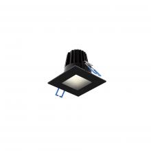 Dals RGR2SQ-CC-V-BK - Square regressed recessed light - universal 120V-347V, 0-10V dimming