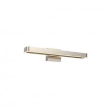 Dals VSW24-CC-SN - Rectangular swivel vanity wall sconce 24&#39;&#39; Satin Nickel