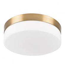 Russell Lighting 325-412/SG - Aura Flush Mount Soft Gold