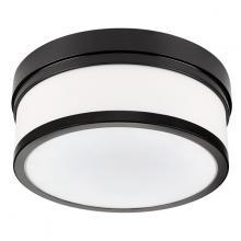 Russell Lighting 358-612/BLK - Selene Flush Mount Black