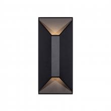 Russell Lighting EX7912/BK - Badger - LED 16 Exterior Wall Light in Black