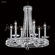 James R Moder 96246S11 - Ashton Collection 6 Arm Chandelier