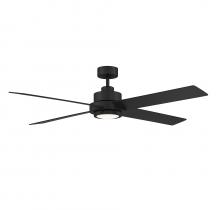 Savoy House Meridian M2011MBKRV - 56&#34; LED Ceiling Fan in Matte Black