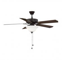 Savoy House Meridian M2018ORBRV - 52&#34; 2-Light Ceiling Fan in Oil Rubbed Bronze