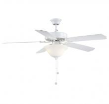 Savoy House Meridian M2018WHRV - 52&#34; 2-Light Ceiling Fan in White