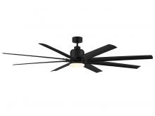 Savoy House Meridian M2025MBK - 72&#34; LED Outdoor Ceiling Fan in Matte Black