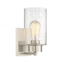  M90013BN - 1-Light Wall Sconce in Brushed Nickel