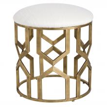  23579 - Uttermost Trellis Geometric Accent Stool