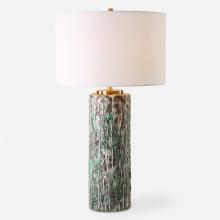 Uttermost 30350 - Meltdown Ivory Teal Table Lamp