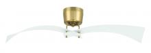 Craftmade TRN52WSB2 - 52&#34; Tern in White/Satin Brass w/ White Blades