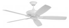 Craftmade SNT60MWW5 - 60&#34; Santori Indoor/Outdoor (Damp) in Matte White w/ White Blades