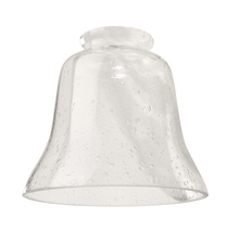 Craftmade 391 - 2 1/4&#34; Glass- Clear /Seeded, Bell