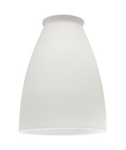 Craftmade 411W - 2 1/4&#34; Glass- Frosted Matte White, Slim Cone