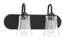  50402-FB - Gwyneth 2 Light Vanity in Flat Black