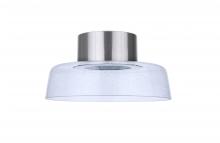  55181-BNK-LED - Centric 12.5" LED Flushmount in Brushed Polished Nickel