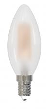 Craftmade 9688 - 3.74&#34; M.O.L. Frost LED C11, E12, 4.5W, Non-Dimmable, 3000K