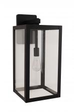 Craftmade ZA7134-TB - Harris 1 Light 22.25&#34; Outdoor Lantern in Textured Black