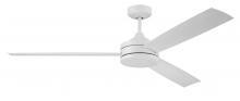 Craftmade INS62W3 - 62&#34; Inspo Indoor/Outdoor in White w/ White Blades