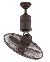 Craftmade BW321AG3 - 18&#34; Bellows III Indoor/Outdoor (Damp) in Aged Bronze Textured w/ Aged Bronze Blades