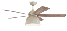 Craftmade VEN52CW5 - 52&#34; Ventura in Cottage White w/ Cottage White/Dark Driftwood Blades