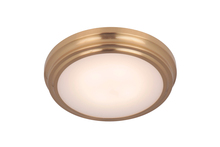 Craftmade X6609-SB-LED - X66 Series 1 Light 9&#34; LED Flushmount in Satin Brass