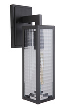  Z4514-MN-SC - Deka 1 Light Medium Outdoor Wall Lantern in Midnight