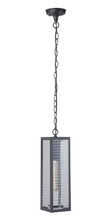 Craftmade Z4521-MN-SC - Deka 1 Light Large Outdoor Pendant in Midnight