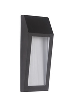  Z9302-OBO-LED - Wedge 1 Light Small LED Outdoor Pocket Sconce in Oiled Bronze Outdoor