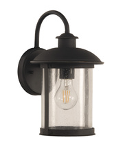  ZA3204-DBG - O'Fallon 1 Light Small Outdoor Wall Lantern in Dark Bronze Gilded